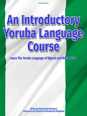 cover image of An Introductory Yoruba Language Course